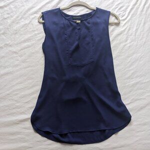 [EUC] J.CREW split neck blouse